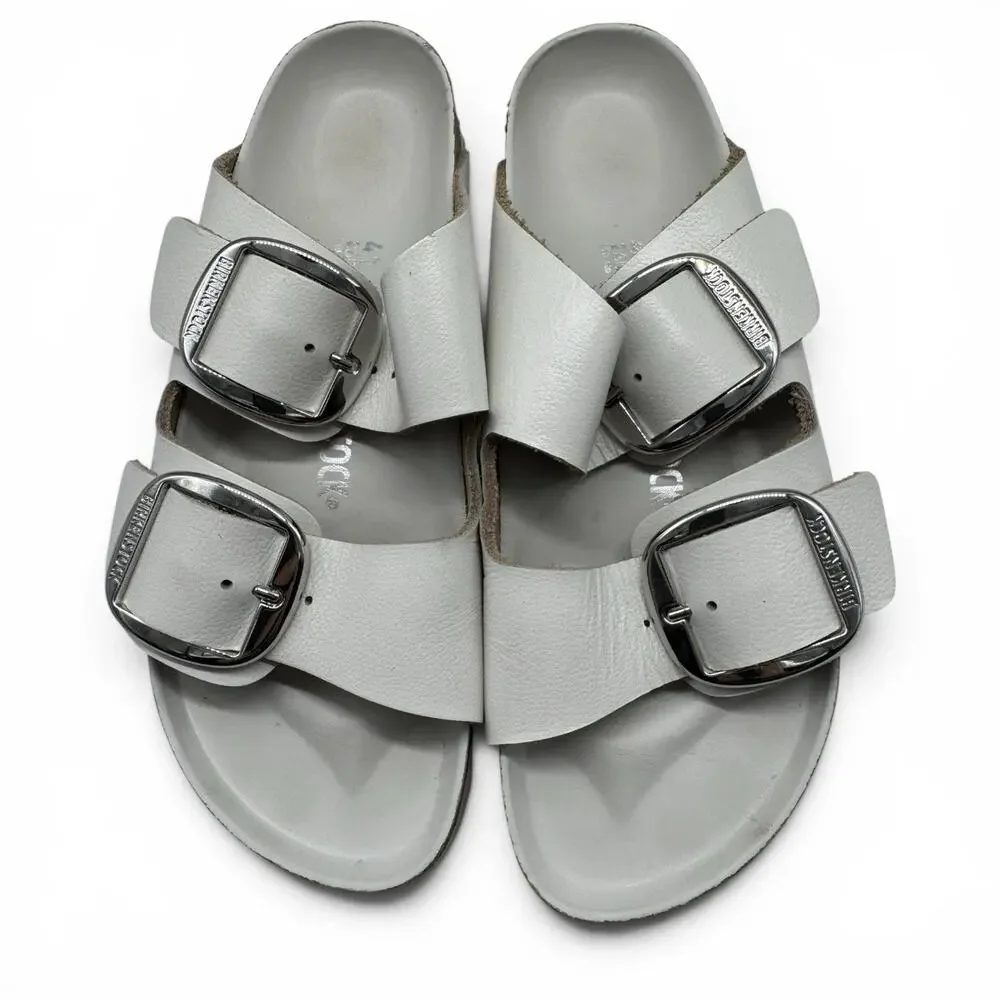Birkenstock Arizona Big Buckle Sandals Size 41 L 10 M 8 Slides - Picture 1 of 12